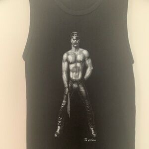 Tom of Finland cop tank size small